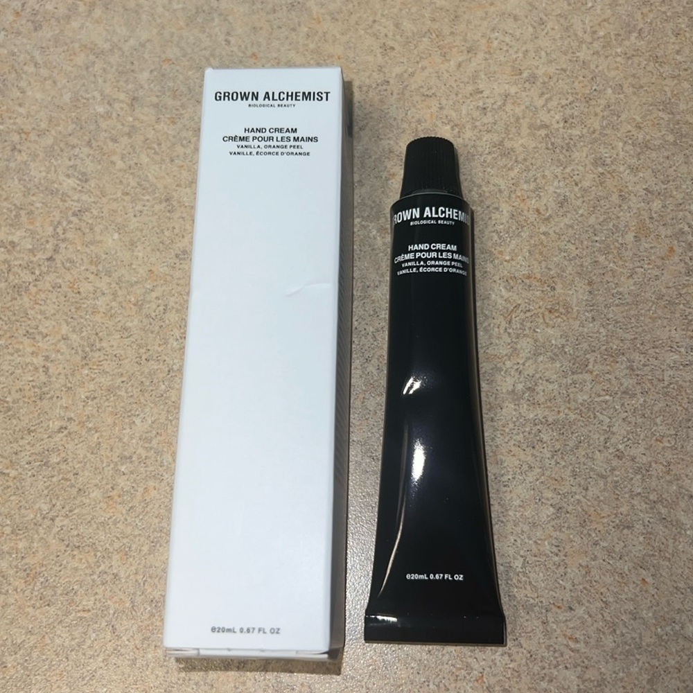 Grown Alchemist Hand‎ Cream Vanilla Orange Peel 20ml 0.67oz Travel Size New Box